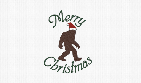 Bigfoot Merry Christmas Review for Small Business Merch
