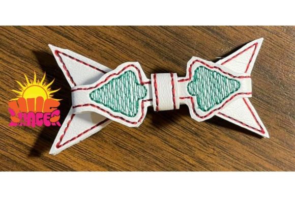 Christmas Bow: A Designer's Review for Seasonal Embroidery