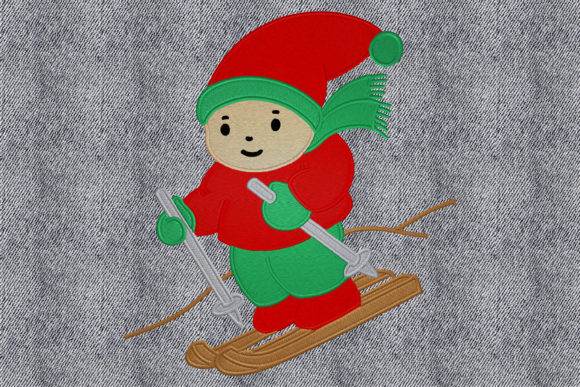 Christmas Kid: A Seasonal Embroidery Design Worth Your Holiday Collection