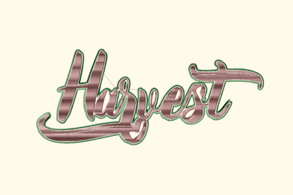 Harvest Lettering: A Seasonal Embroidery Design Review