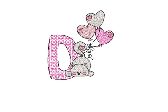 Letter D Cat Sketch: A Designer's Holiday Review