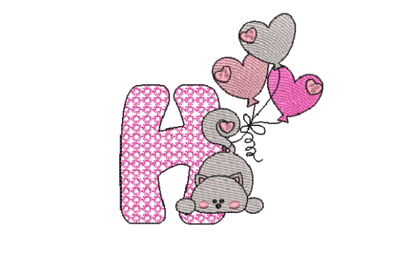 Letter H Cat Sketch: A Design Review for Business Merch