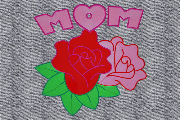 Love You Mom: A Designer's Review for Boutique Sweatshirt Embroidery