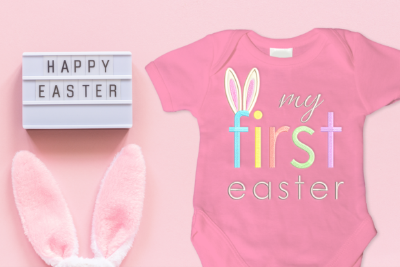 My First Easter Bunny Ears Applique Review