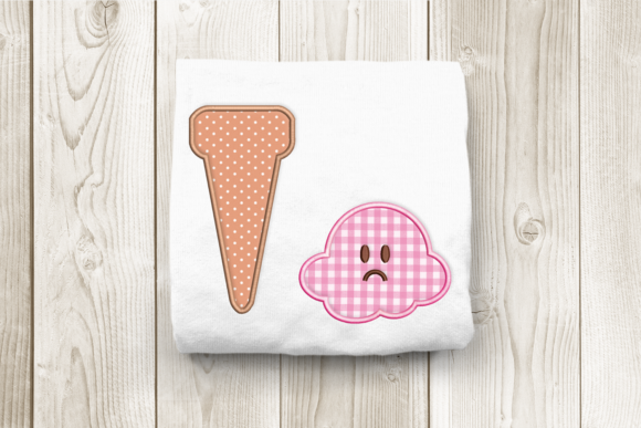 Sad Dropped Ice Cream Applique Design Review