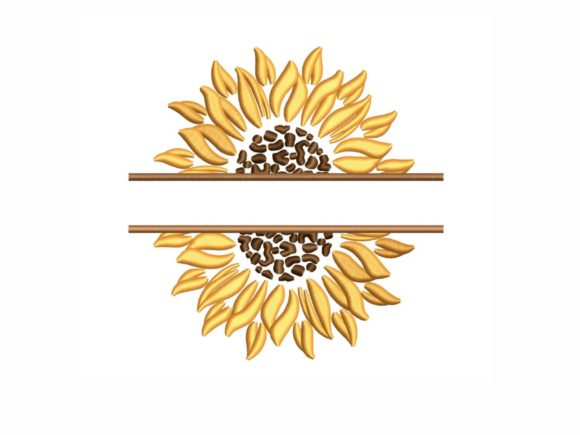 Split Sunflower: A Smart Choice for Personalized Embroidery